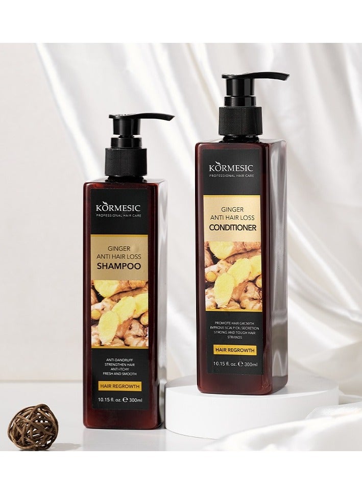 Kormesic Ginger Conditioner - 300ml Nourishing & Repairing Conditioner - Image 3