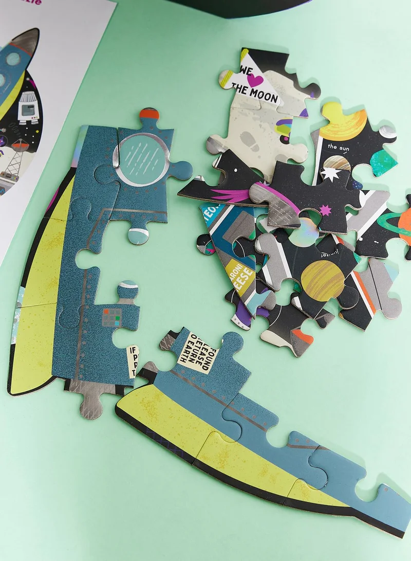 Floss & Rock Space 100Pc 3 In 1 Puzzle