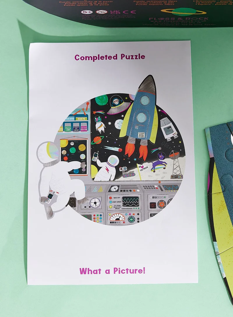 Floss & Rock Space 100Pc 3 In 1 Puzzle