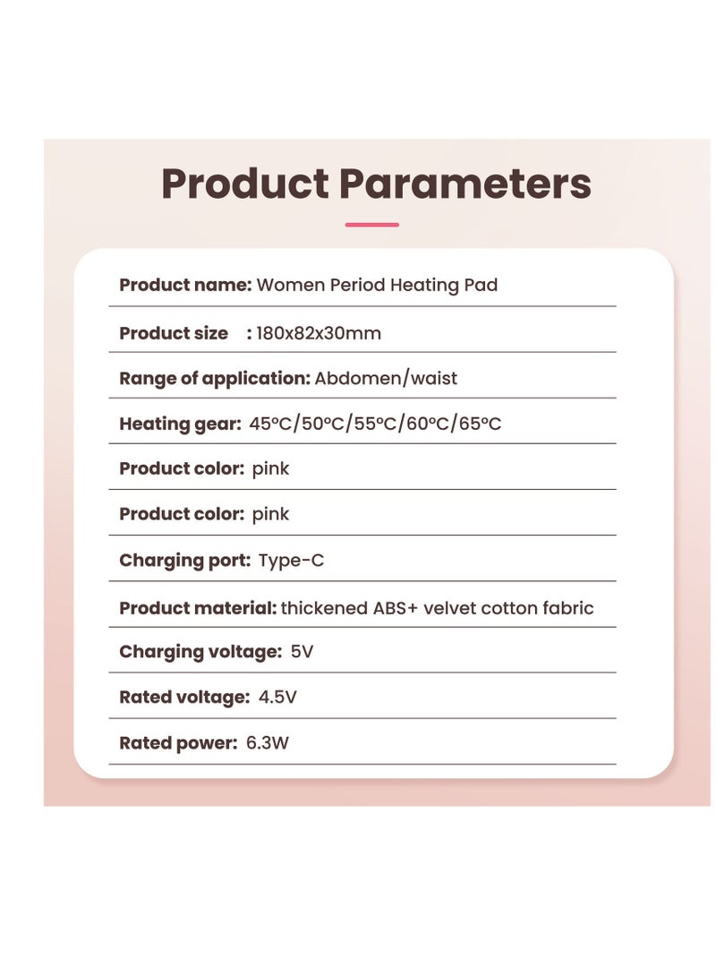 Intelligent Adjustable Temperature Heating Belt, Massage Waist Belt, Warm Waist Belt - Image 4