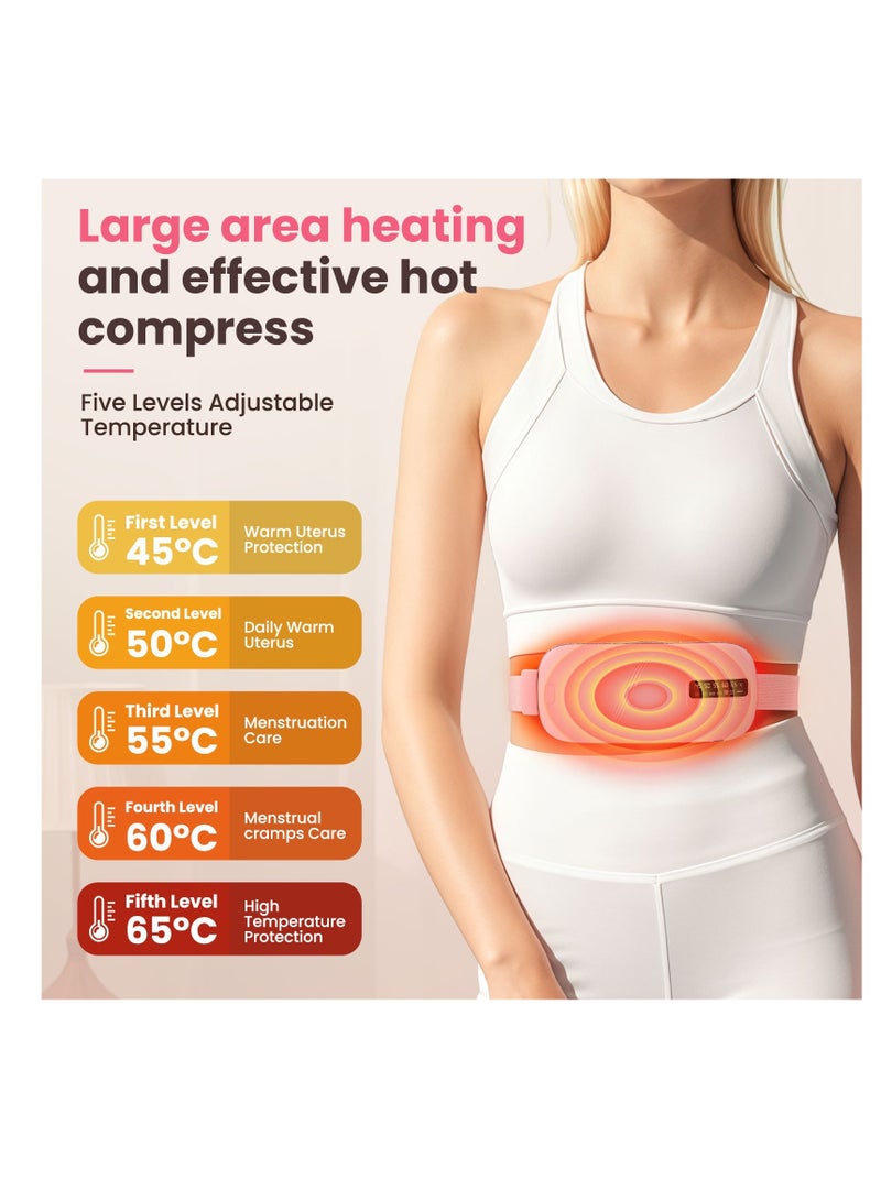 Intelligent Adjustable Temperature Heating Belt, Massage Waist Belt, Warm Waist Belt - Image 3