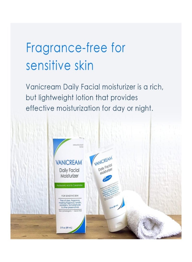 Vanicream Daily Facial Moisturizer 3 Oz / 89 Ml - Image 2