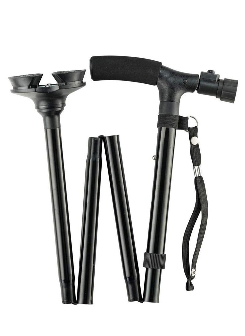 Phone Planet - Foldable And Adjustable Walking Stick With Led Light - Image 1