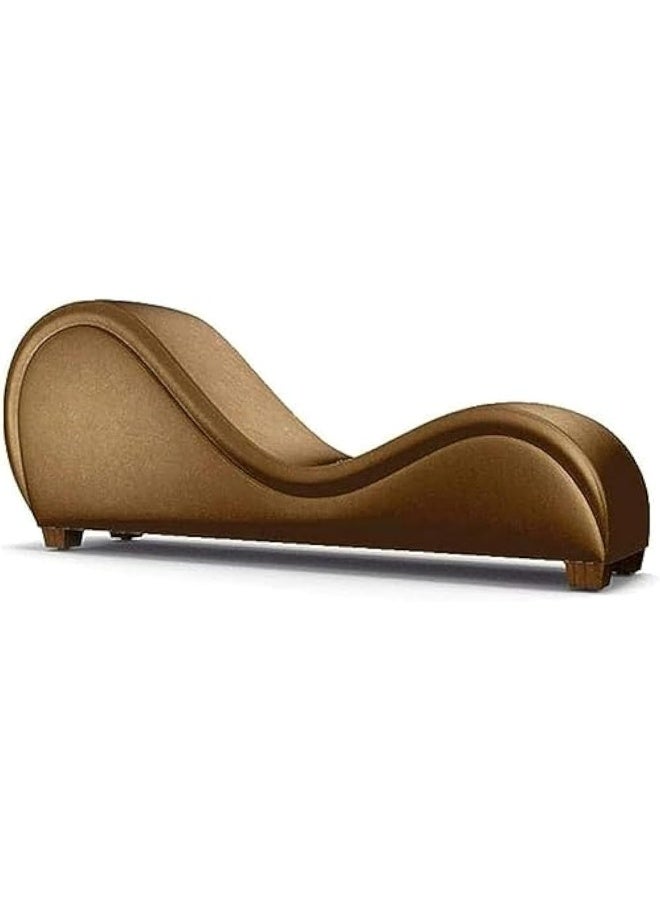Exclusive Furniture Comfortable & Luxury Pu Leather S-Shaped Sofa - Image 1