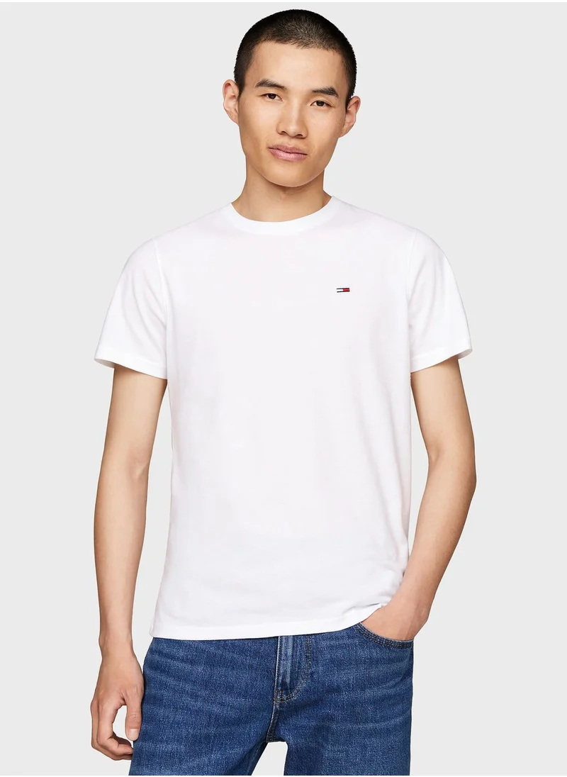 TOMMY JEANS 2 Pack Logo Crew Neck T-Shirt