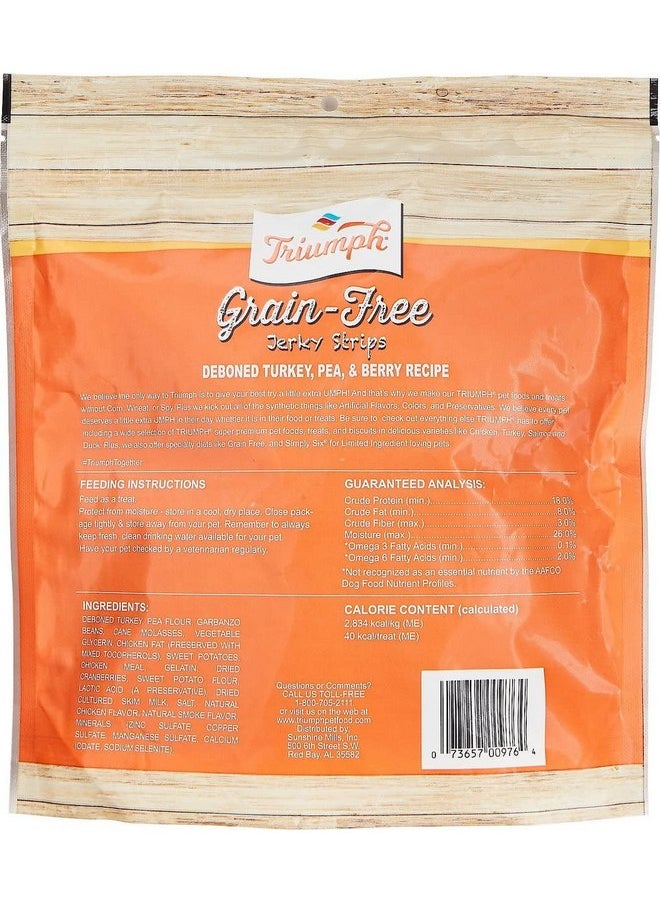 TRIUMPH Triumph Dog Turkey, Pea, & Berry Grain Free Jerky, 24-Ounce  - Image 2