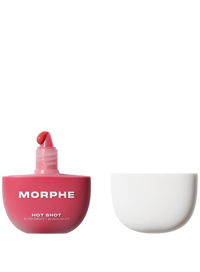 Morphe Hot Shot Blush Drops - Fireball 15ml - Image 1