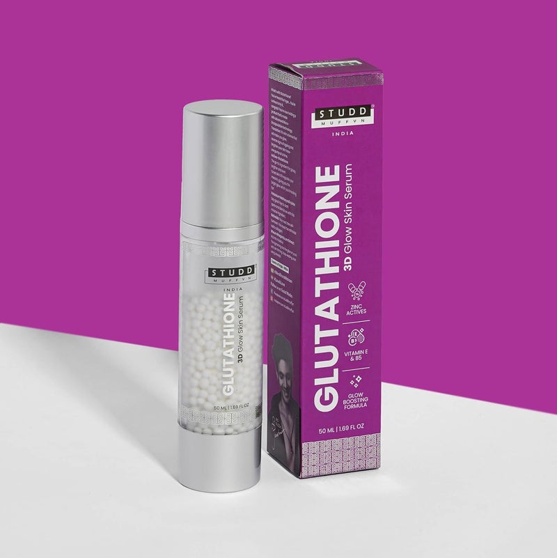 Studd Muffyn Glutathione 3D Glow Skin Serum Antiageing Properties - Image 3