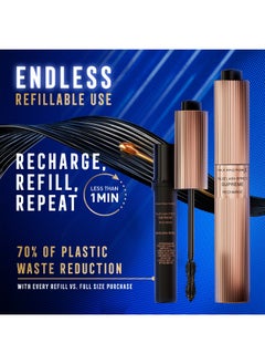 Max Factor False Lash Effect Supreme Recharge Mascara - Black, 8ml  - Image 3