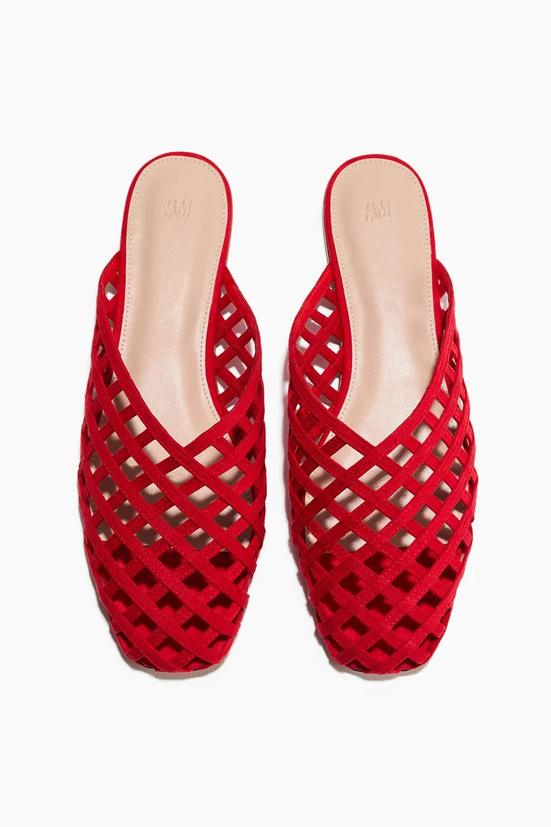 H&M Interwoven mules