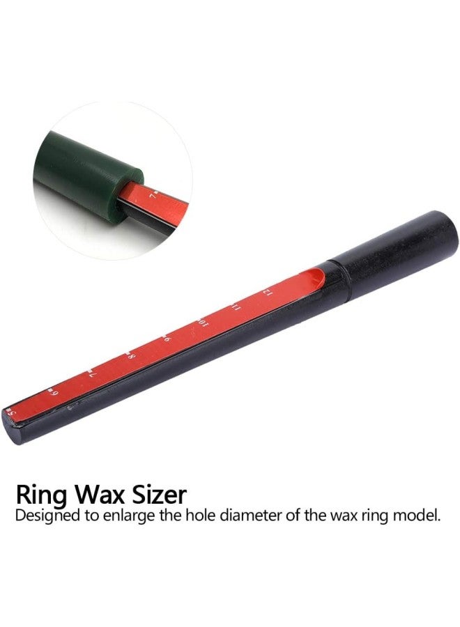 klarako Mandrel Ring Stick, Wax Tube Ring Sizer Mandrel Jewelry Sizer Stick Ring Making Tool Accessory for Rings Diameters Finger Sizing Tools - Image 3