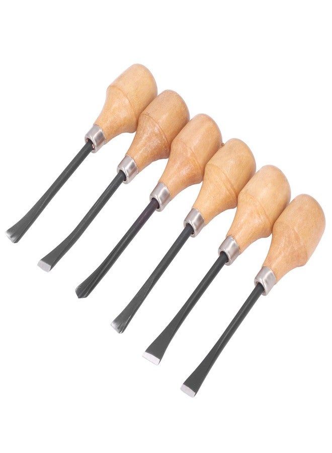 Hyuduo Wood Carving Chisel Set with Hemispherical Handles Complete Woodworking Tools for Sculpture and DIY Craft Projects - Image 3