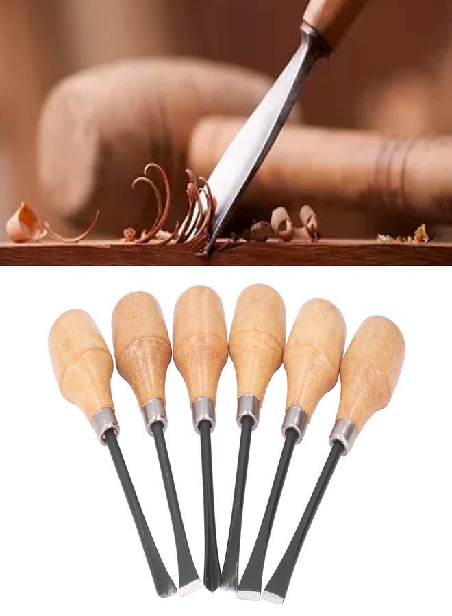 Hyuduo Wood Carving Chisel Set with Hemispherical Handles Complete Woodworking Tools for Sculpture and DIY Craft Projects - Image 4