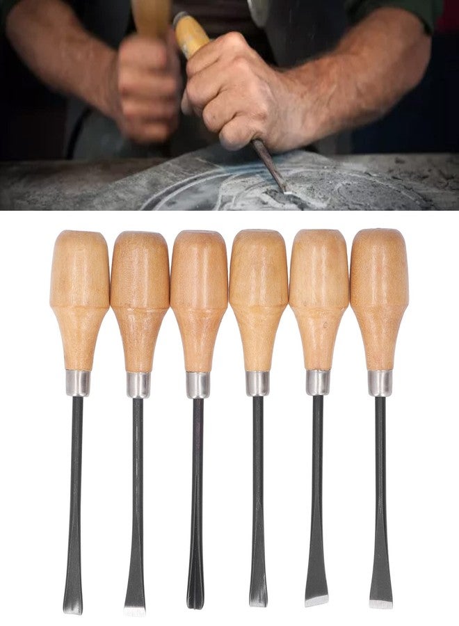 Hyuduo Wood Carving Chisel Set with Hemispherical Handles Complete Woodworking Tools for Sculpture and DIY Craft Projects - Image 2