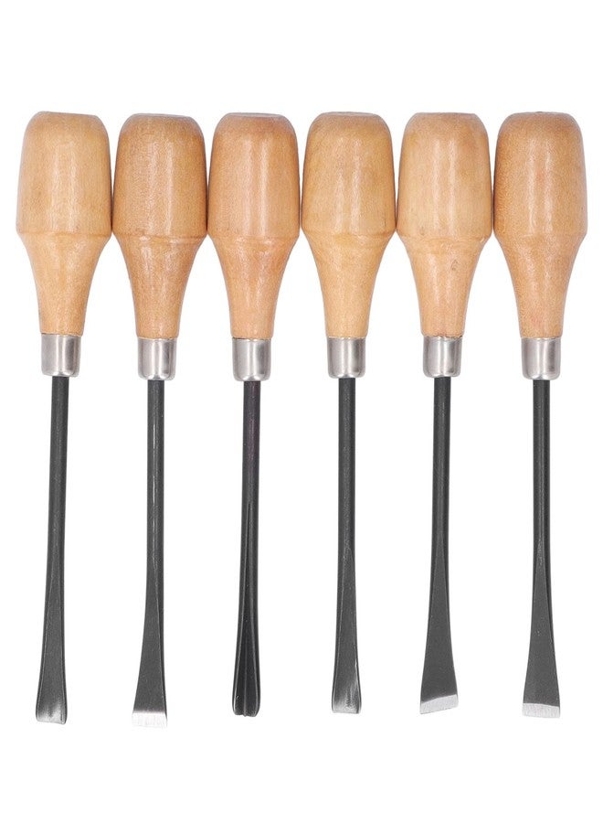 Hyuduo Wood Carving Chisel Set with Hemispherical Handles Complete Woodworking Tools for Sculpture and DIY Craft Projects - Image 1