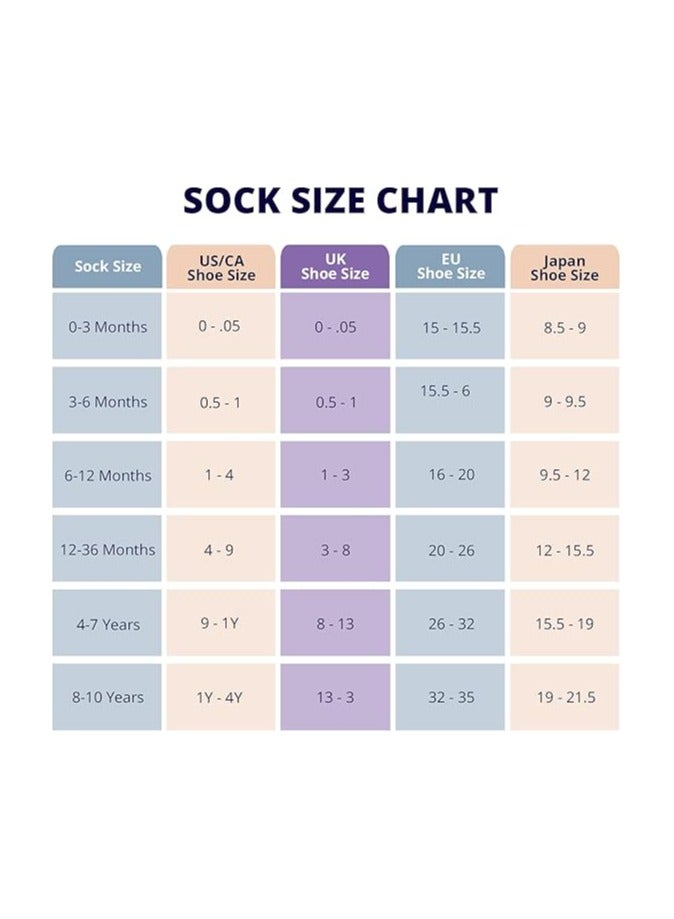 Oasisgalore Non Slip Grip Ankle Boys and Girls Socks with Non Skid for Babies Toddlers and Kids Back to School - Image 4