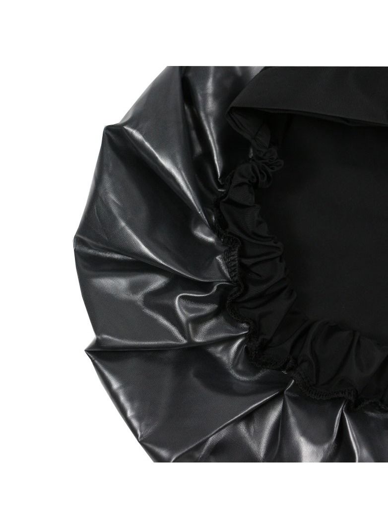ORiTi Extra Large Shower Cap, Bowknot Double Layer Reusable Bath Hair Caps With Silky Satin for Women Beauty Bathing, Hair Spa, Home Hotel Travel Use - Image 5