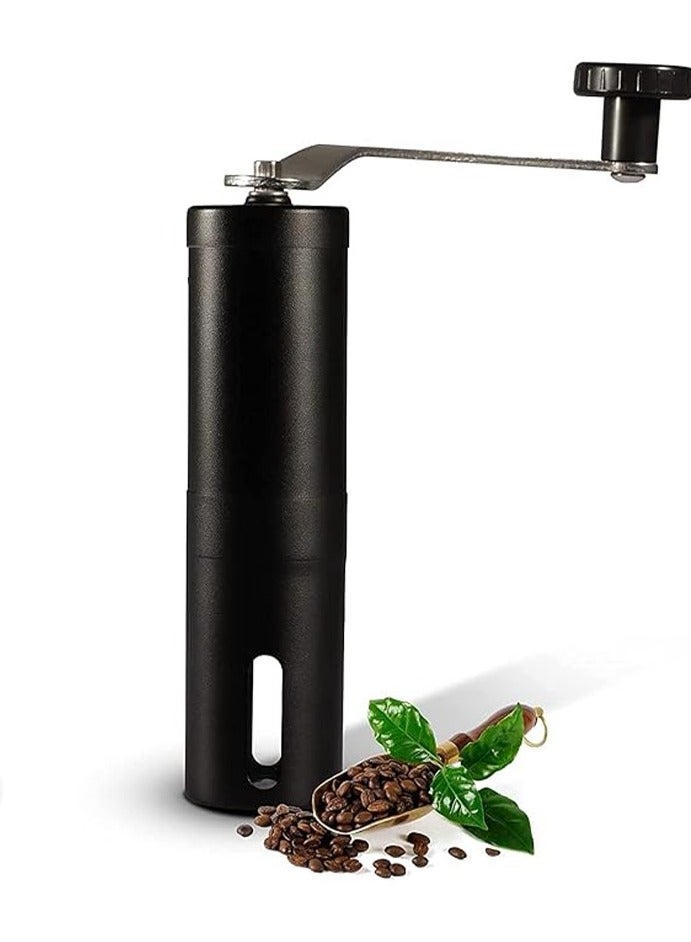Portable Stainless Steel Hand Crank Coffee Machine Manual Ceramic Grinding Core Coffee Bean Grinder,Multi-position Adjustable Settings, Holiday Gift, Ideal for Camping  - Image 1