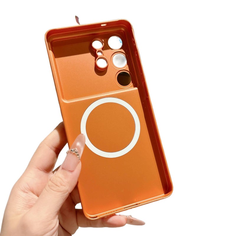 غطاء واقي | أزرق | مقاوم للصدمات لـ Samsung Galaxy S24 Ultra | حماية من السقوط | نقش مثلثي - Image 5