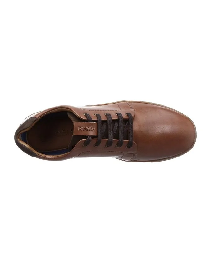 RUOSH Mens Lace up Comfort Leather Casual Premium Shoes