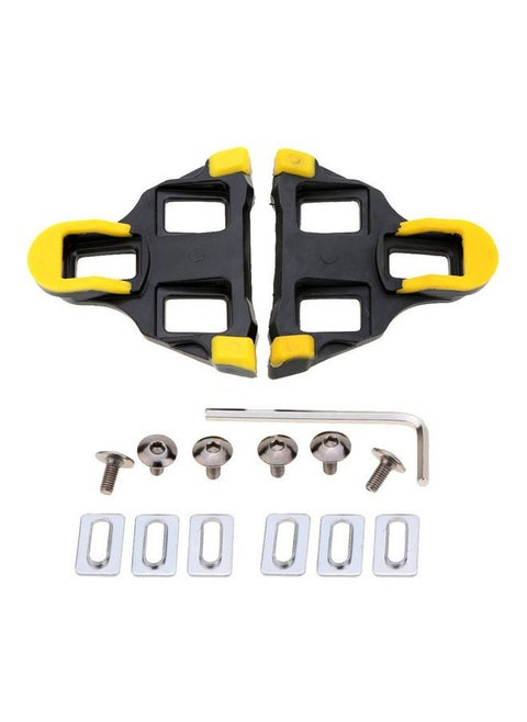 Bicycle Self-Locking Clipless Float Pedal Cleats Set For Shimano