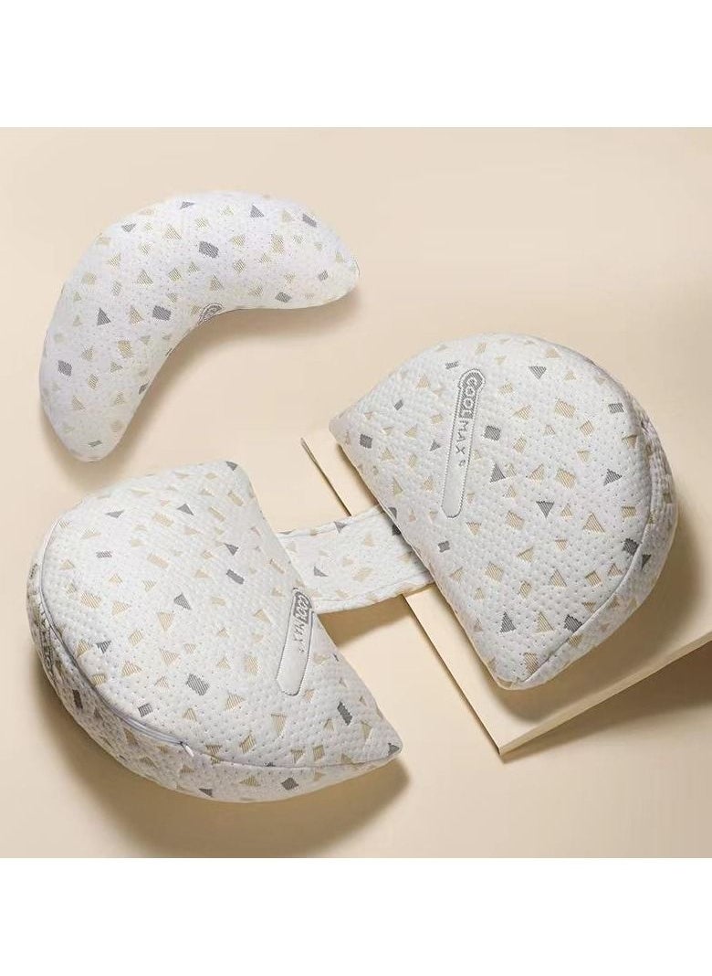 Arabest Pregnancy Pillows for Sleeping, Adjustable Support Maternity Pillow for Pregnant Women- Wedge Pillows Side Sleeper Pregnancy Pillows for Body,Belly,Back,Legs,Hips- with Detachable Pillow Cover  - Image 1