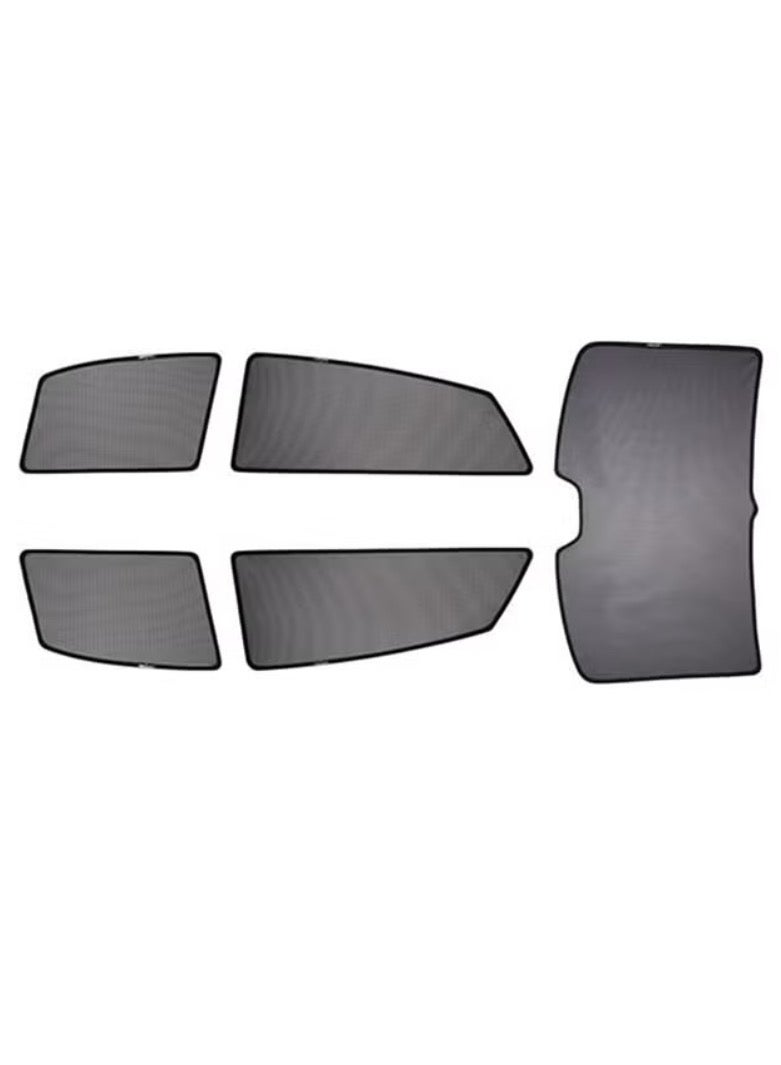 Yaris 2019 High Quality Car Sunshades All Sides UV & Heat Protection Front & Rear Sides Sun Shades - Image 1
