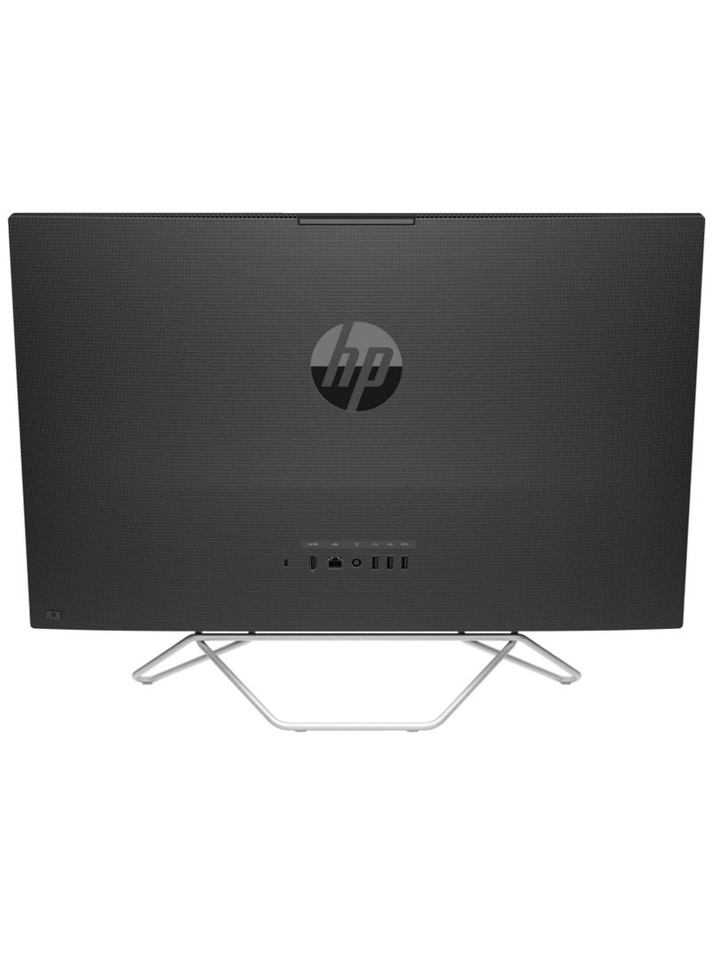 HP 27-CB1156NH All-In-One Desktop Computer, 27" FHD IPS Display, Intel Core i7-1255U, 8GB RAM, 512GB SSD, Intel Iris Xe Graphics, English Keyboard & Mouse, FreeDOS,  | 79Q94EA#BH5 English English silver - Image 5