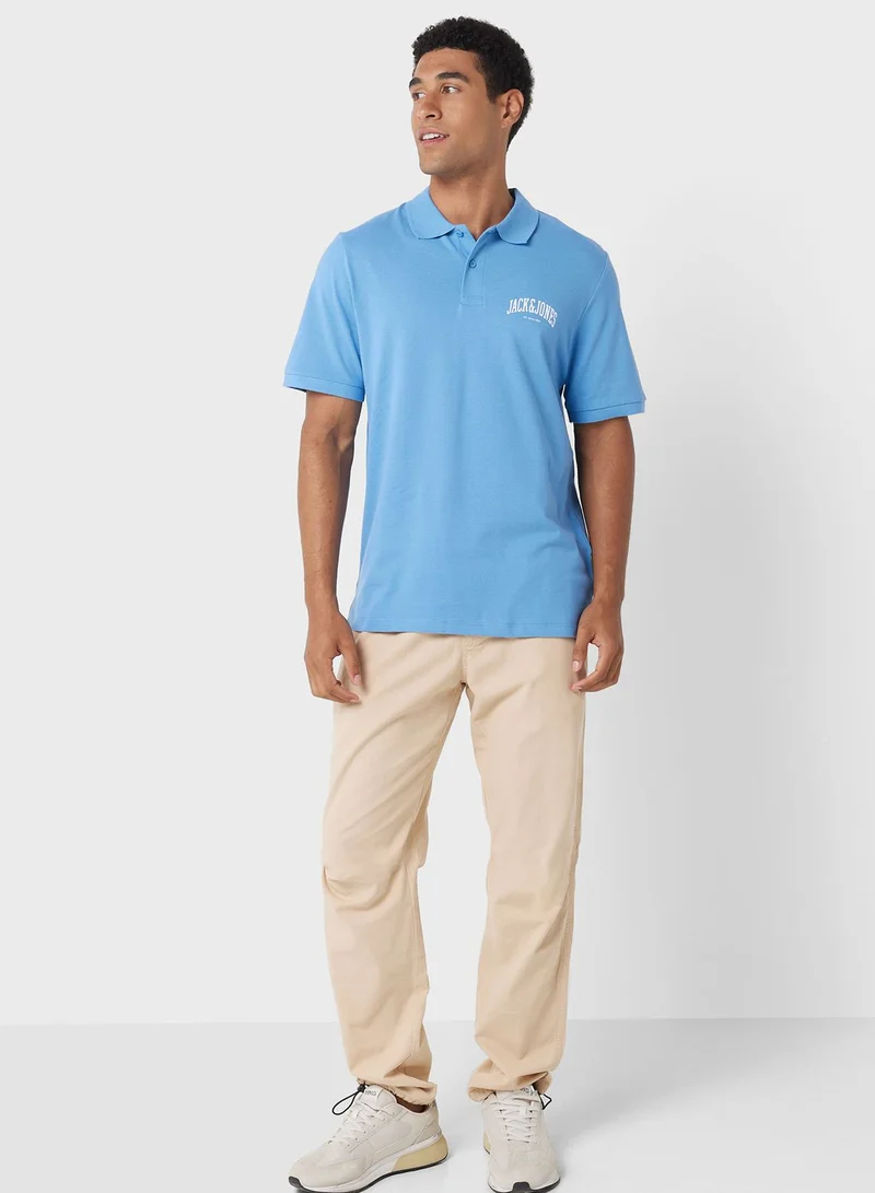 JACK & JONES Logo Polo