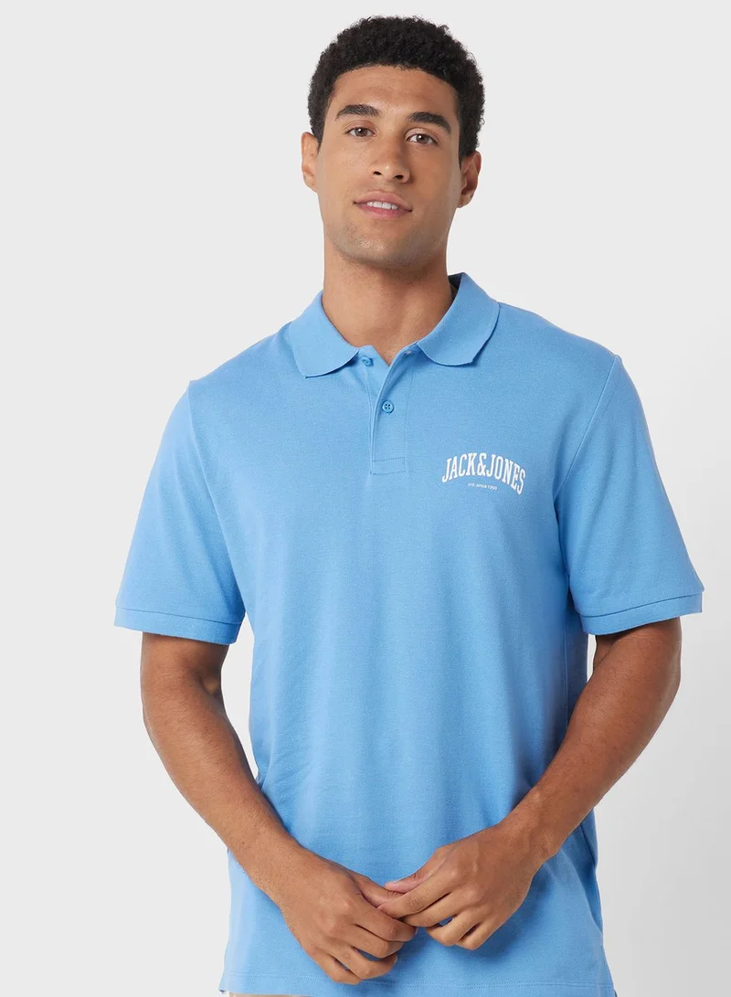 JACK & JONES Logo Polo