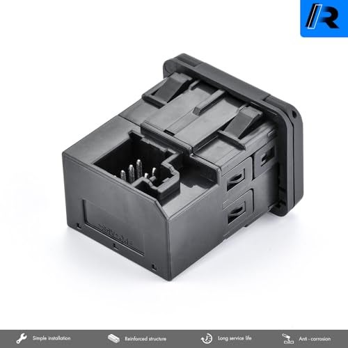 RHAOCZIYAUTO 115V Power Outlet Inverter Compatible with Dodge Ram 1500/2500/3500/4500/5500 2013-2016 - Dashboard AC Outlet Socket Replaces# 68159295AB - Image 4
