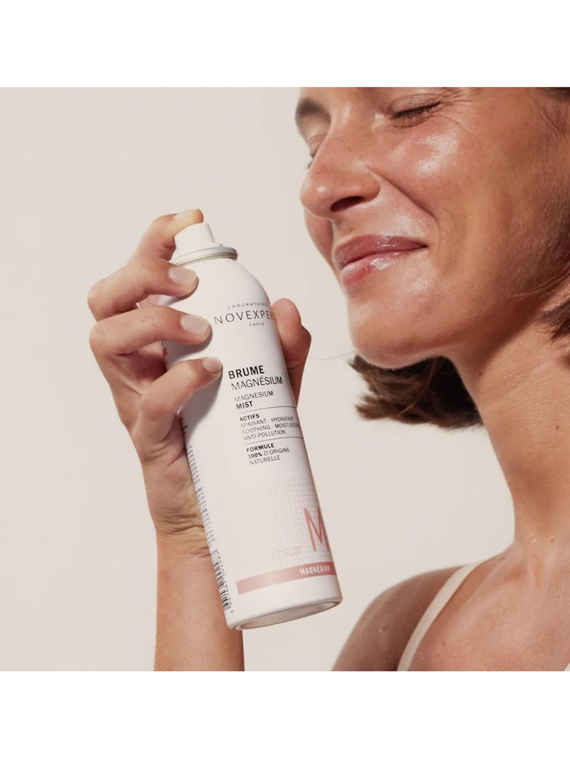 Novexpert Magnesium Mist - Hydrating Facial Spray Treatment - Soothing and Refreshing Spritz of Moisture for Face - Revitalize Your Skin in Seconds - Protective Formula for All Day Comfort - 5 Oz  - Image 3