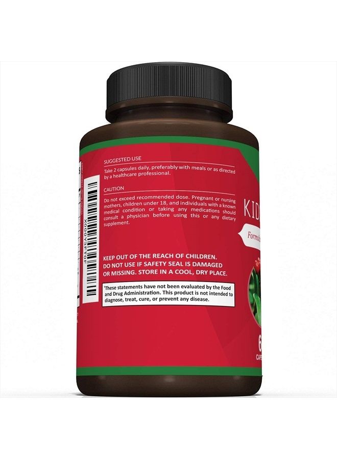 Sunergetic Premium Kidney Cleanse Supplement – Powerful Kidney Support Formula with Cranberry Extract Helps Support Healthy Kidneys & Urinary Tract Support– 60 Vegetarian Capsules - Image 3