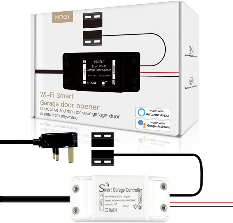 MOES WiFi Smart Garage Door Controller - Image 1