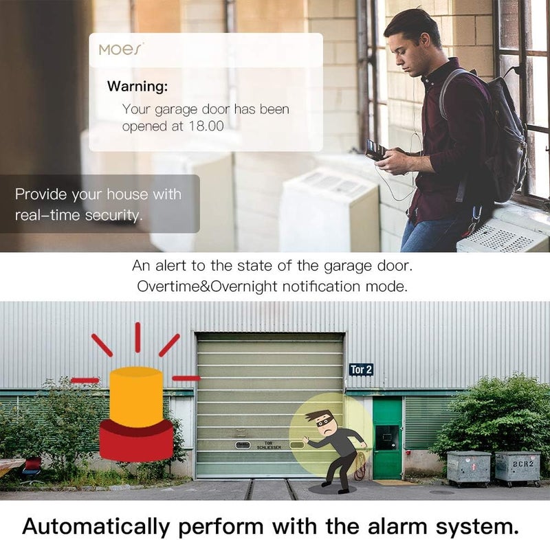 MOES WiFi Smart Garage Door Controller - Image 4
