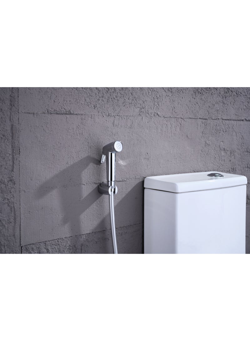 RONA Premium Acrylic Shattaf – High-Pressure Handheld Bidet Sprayer with Sleek Chrome Finish | Lightweight & Durable Personal Hygiene Solution - Image 4