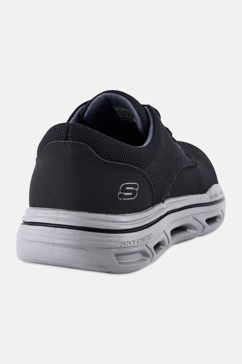 SKECHERS Men Glide Step Expected Erling Lace Up Training Shoes, Black - Image 2