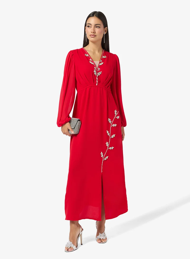 خزانة Dainty Embellished A-line Dress