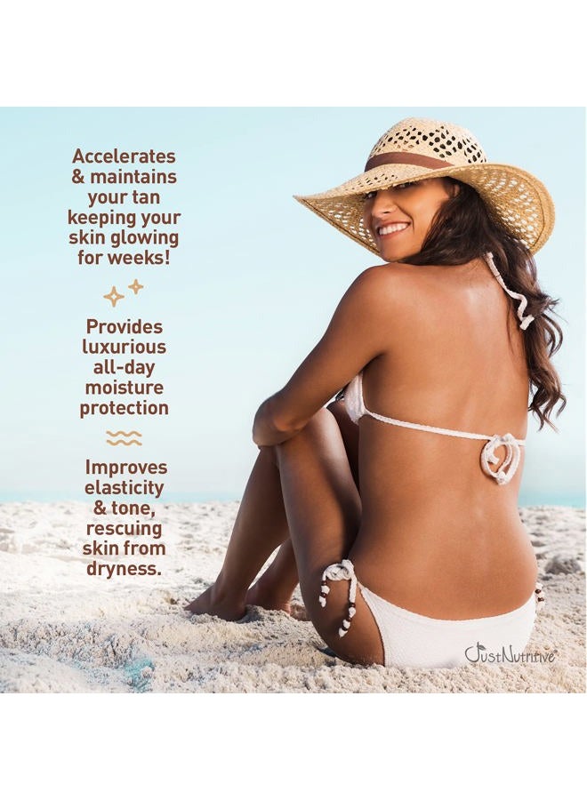 Just Nutritive Body Nutritive Serum | Best Skin Care Moisturizer | Best Way To Achieve That Golden Sun Kissed Tan | Get the Best Looking and Feeling Skin Ever | 13 Skin Loving Ingredients - Image 3