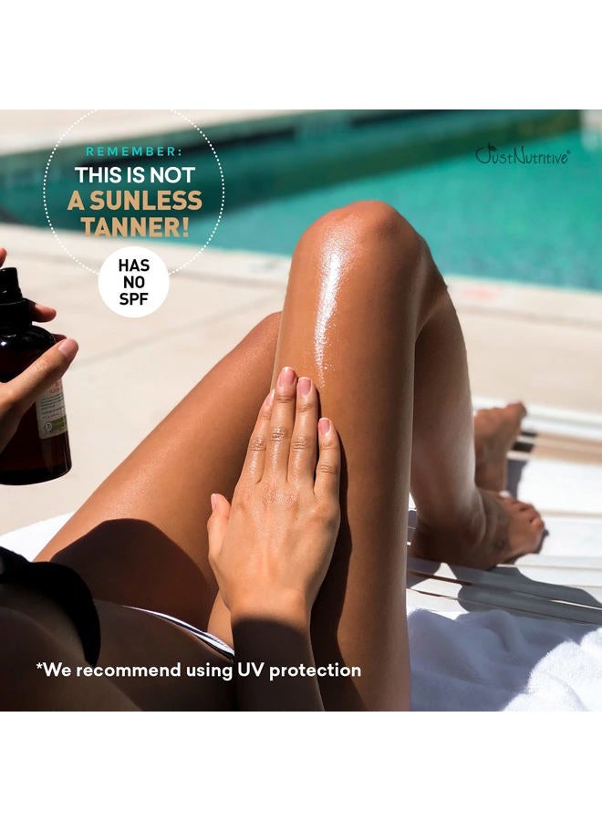 Just Nutritive Body Nutritive Serum | Best Skin Care Moisturizer | Best Way To Achieve That Golden Sun Kissed Tan | Get the Best Looking and Feeling Skin Ever | 13 Skin Loving Ingredients - Image 4