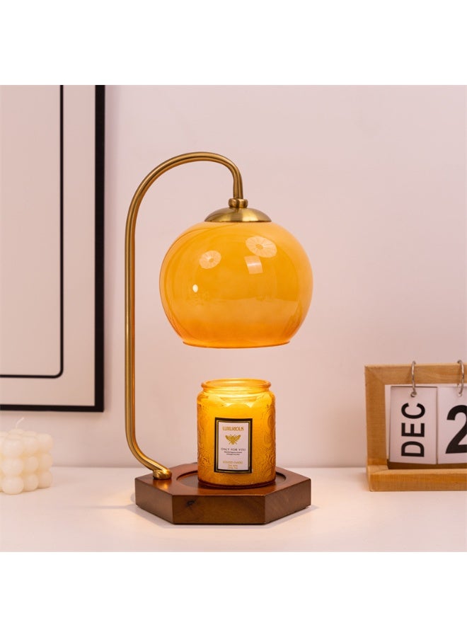 مصباح شمع العطر - ضوء ليلي بدون لهب - Image 5