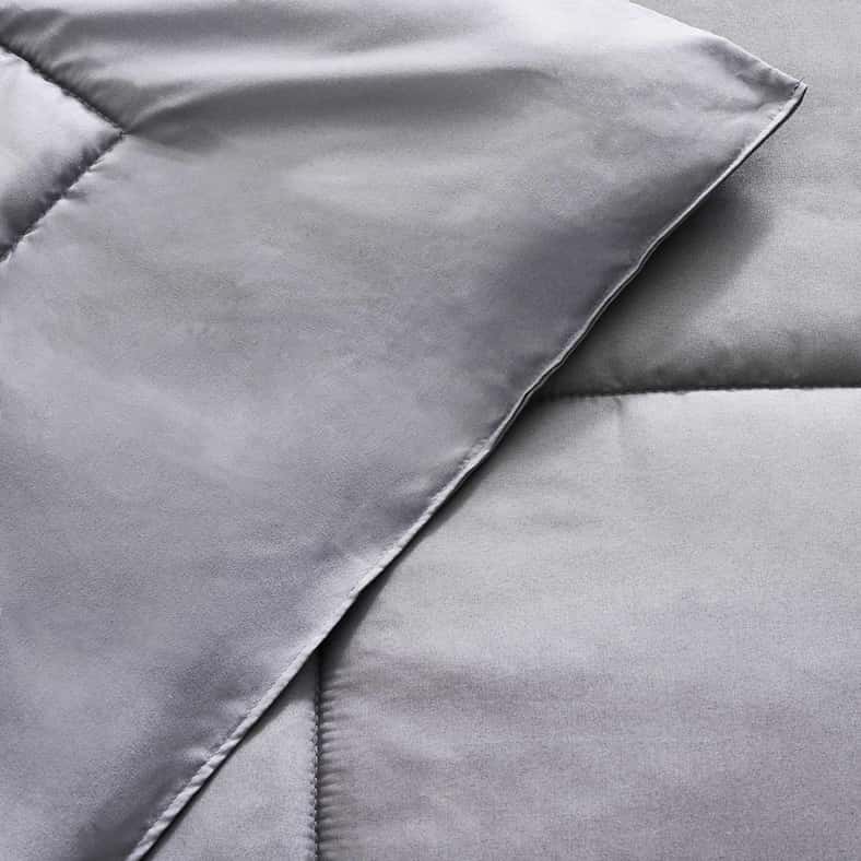 Pan Home Everyday 3-piece Reversible King Comforter Set 220x240cm - Silver/ Grey - Image 3