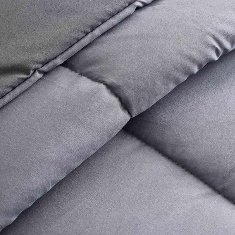 Pan Home Everyday 3-piece Reversible King Comforter Set 220x240cm - Silver/ Grey - Image 4