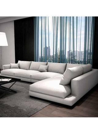 Swedish wood and linen corner sofa - white - pzsku/Z1D309BEFE21BA1B990C5Z/45/1746232244/c3a56981-b658-45ac-84ea-dcae4c4d7db5