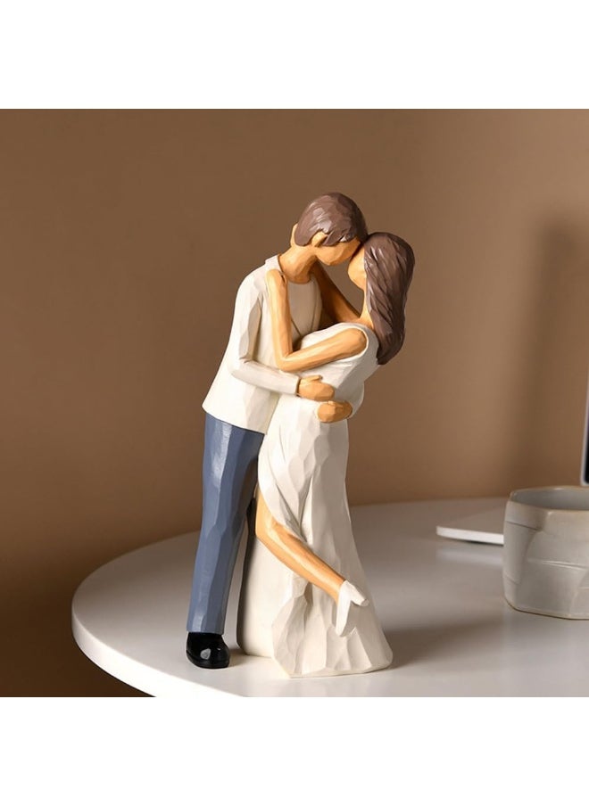 YINZUO YINZUO Romantic Couple Figurines Handcrafted Wedding and Anniversary Decoration Set  - Image 1