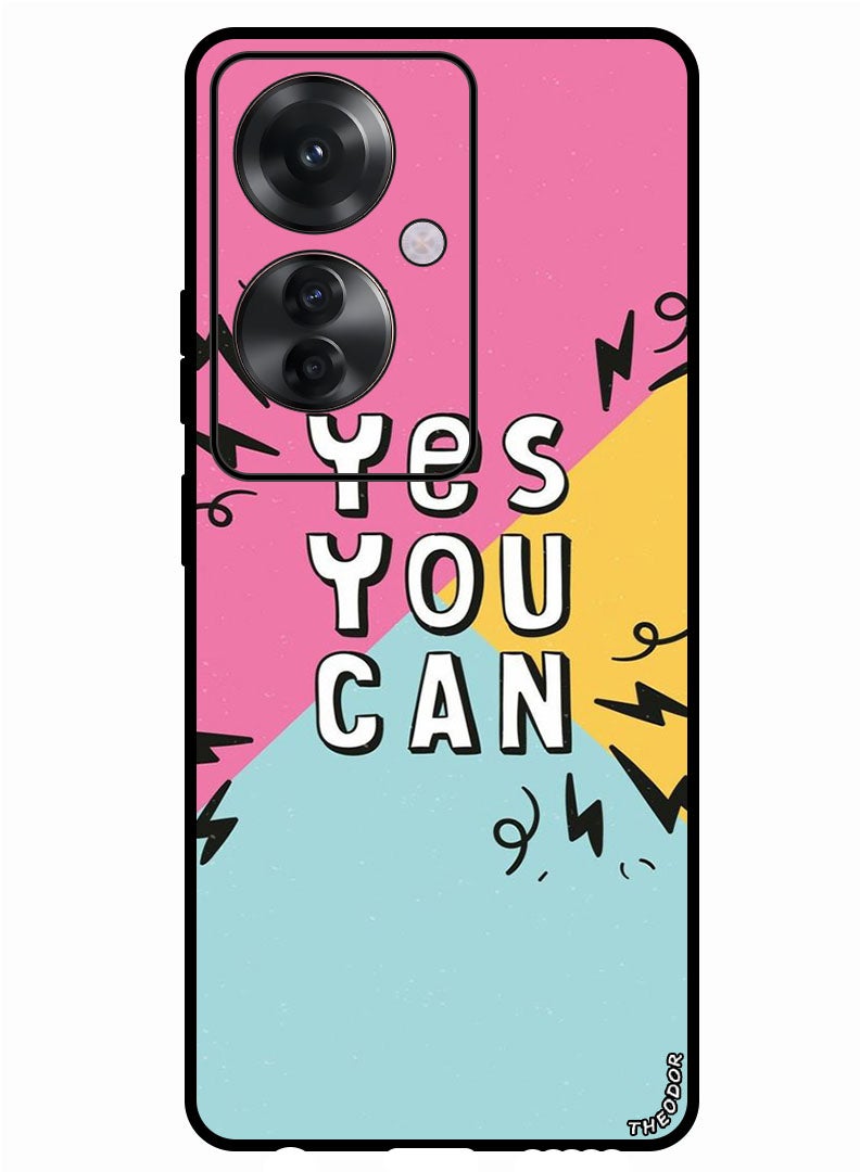 Theodor Protective Case Anti Scratch Shock Proof Bumper Cover For Oppo F25 Pro Yes You Can - Image 1