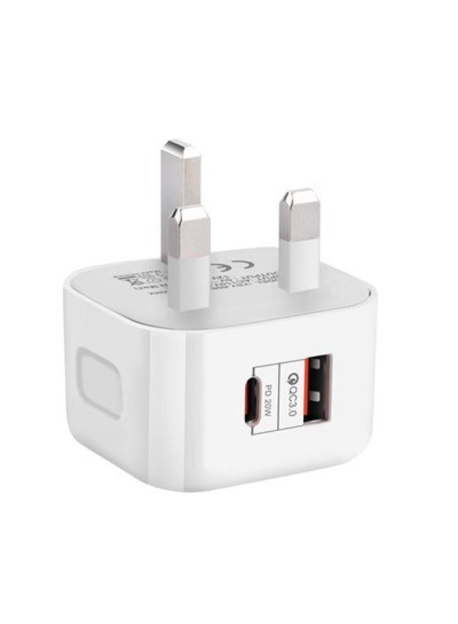 PD20W USB C charger fast charging 3.0 mobile phone charger Type C adapter suitable for iPhone Xiaomi/Samsung/Huawei - Image 5