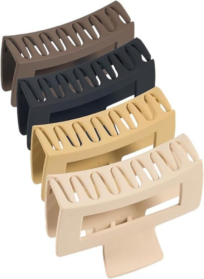 Minta Set of 4 Large Non-Slip Hair Clips for Thick Hair, Hair Accessories - Image 1