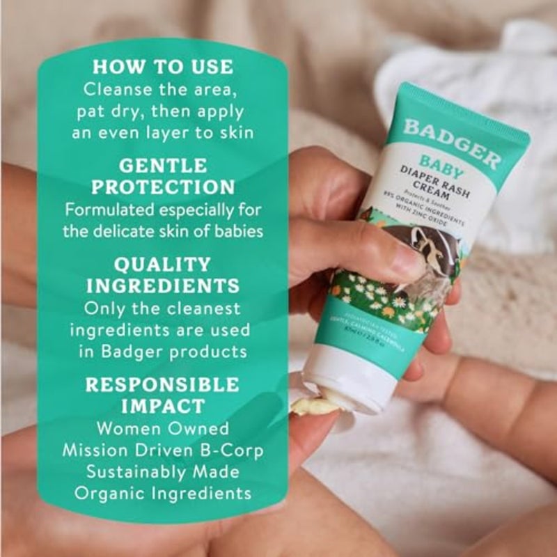 Zinc Oxide Diaper Cream 2.9 Fl Oz - Image 5