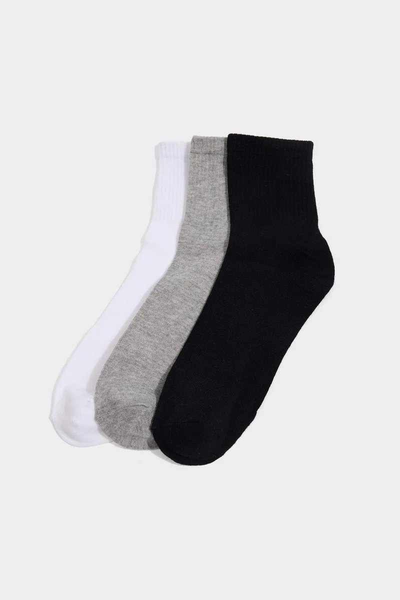 ديفاكتو Man 3 piece Short Socks